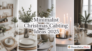 Modern Minimalist Christmas Table Setting Ideas 2025