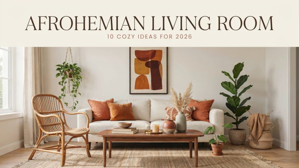 Afrohemian Living Room Decor: How to Get the 2026 Trend at Home