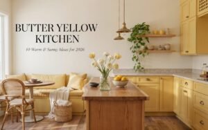 Butter Yellow Kitchen Trend: 10 Warm & Sunny Decor Ideas for 2026