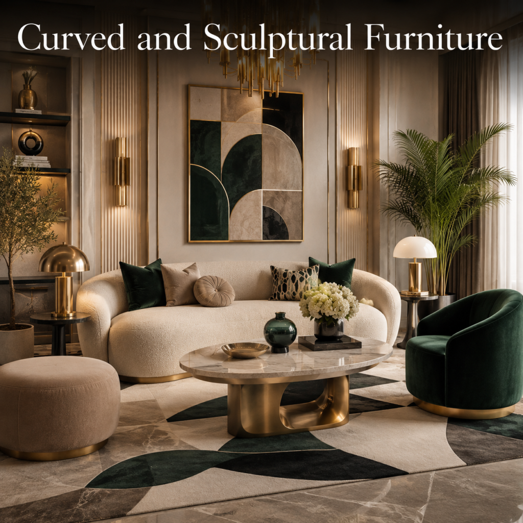 Neodeco Style Modern Art Deco Living Room Ideas for 2026