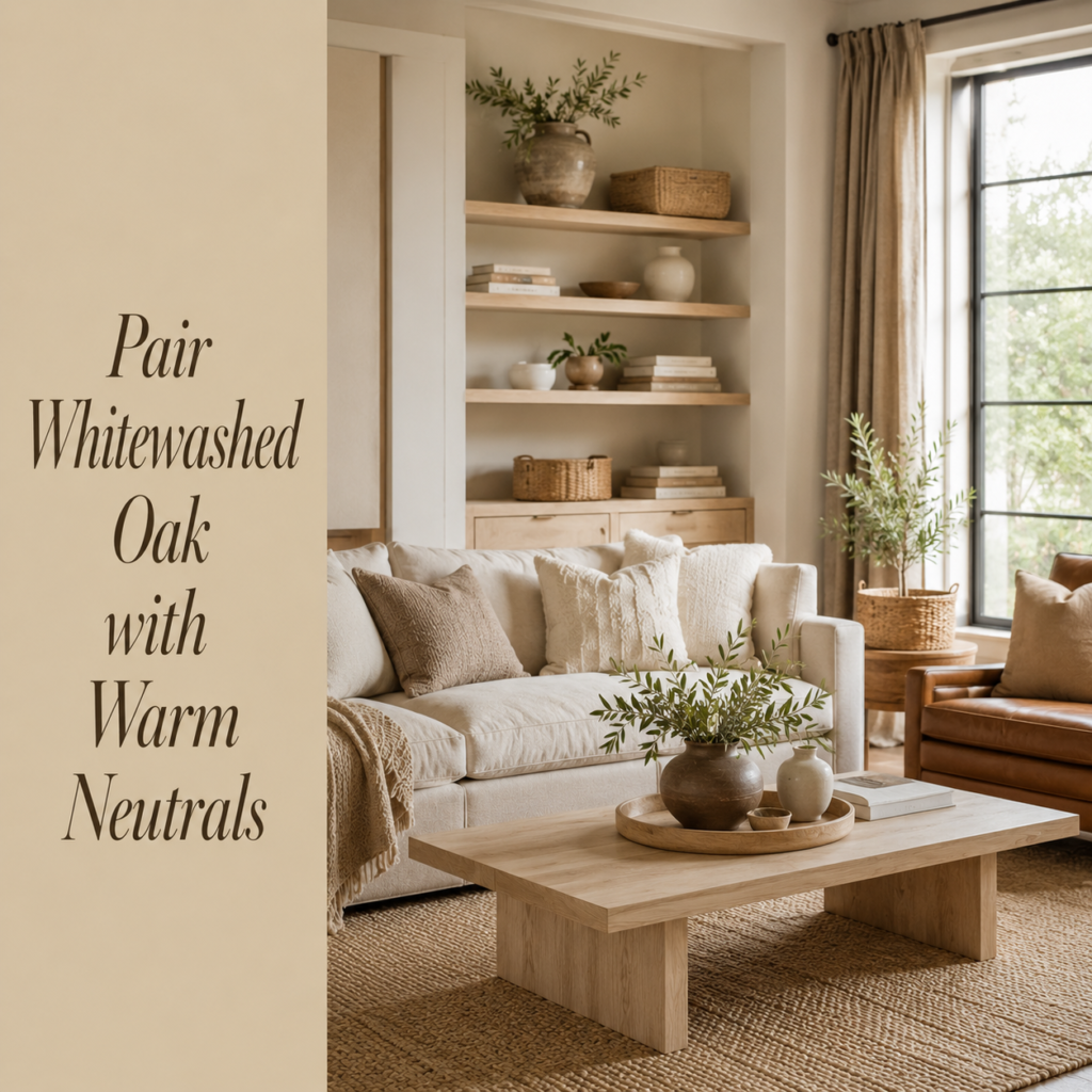 2026 Lighter Wood Tones Why Whitewashed Oak Is Replacing Dark Walnut