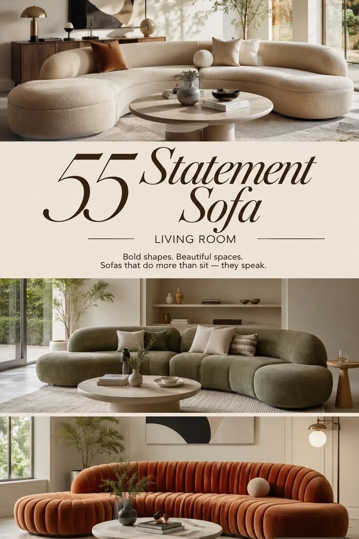 Choose a Statement Sofa