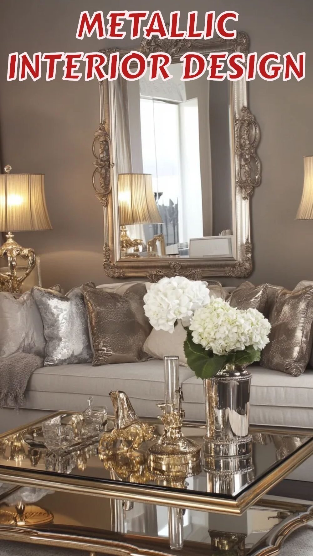Add Glamorous Metallic Details