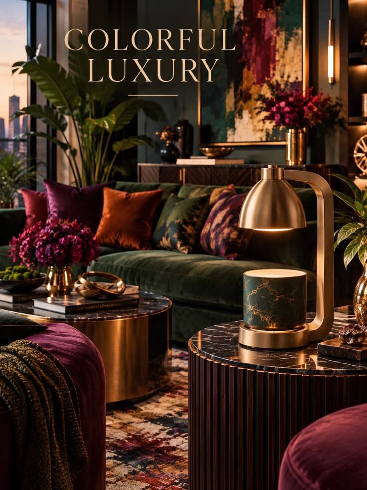Layer Rich Jewel Tones