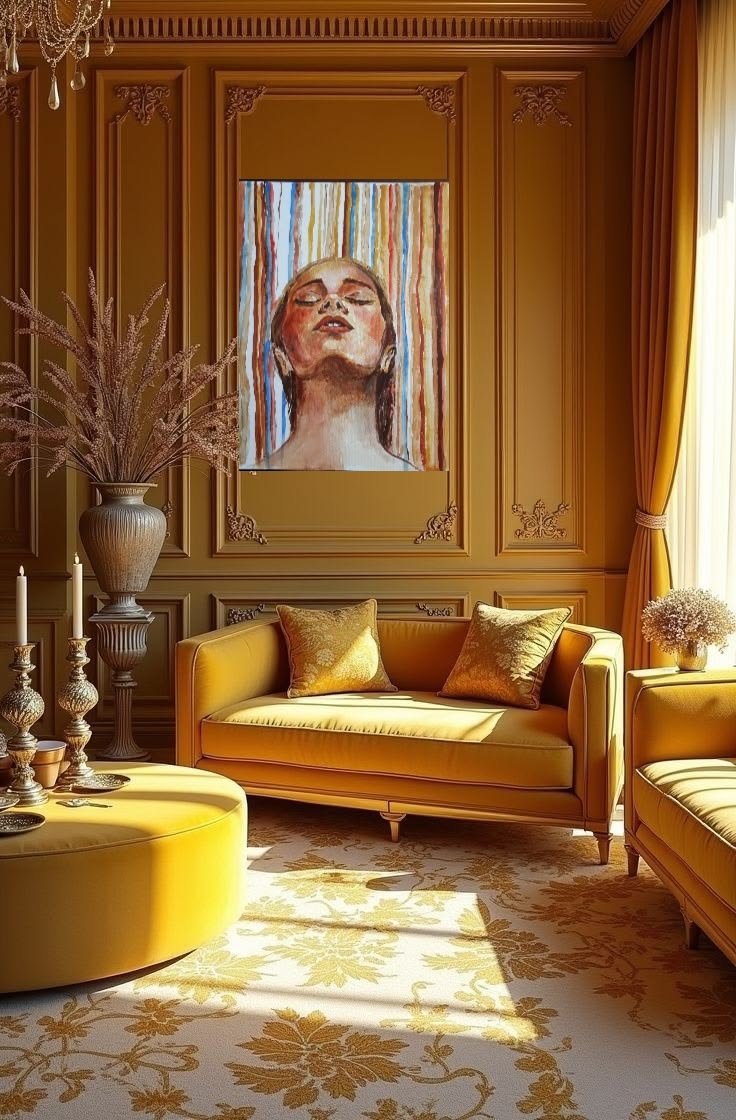 Mix Butter Yellow With Richer Accents